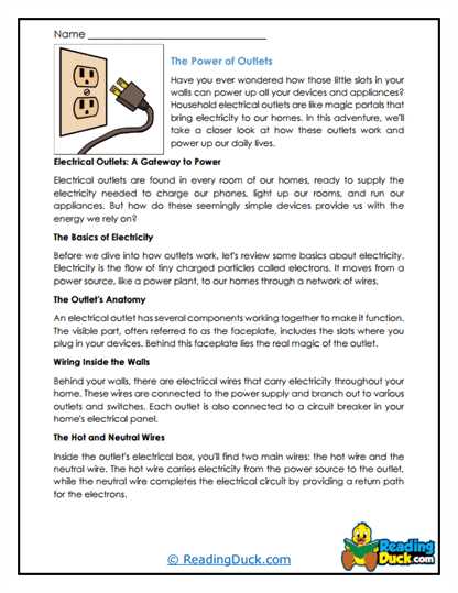 electrical appliances worksheet