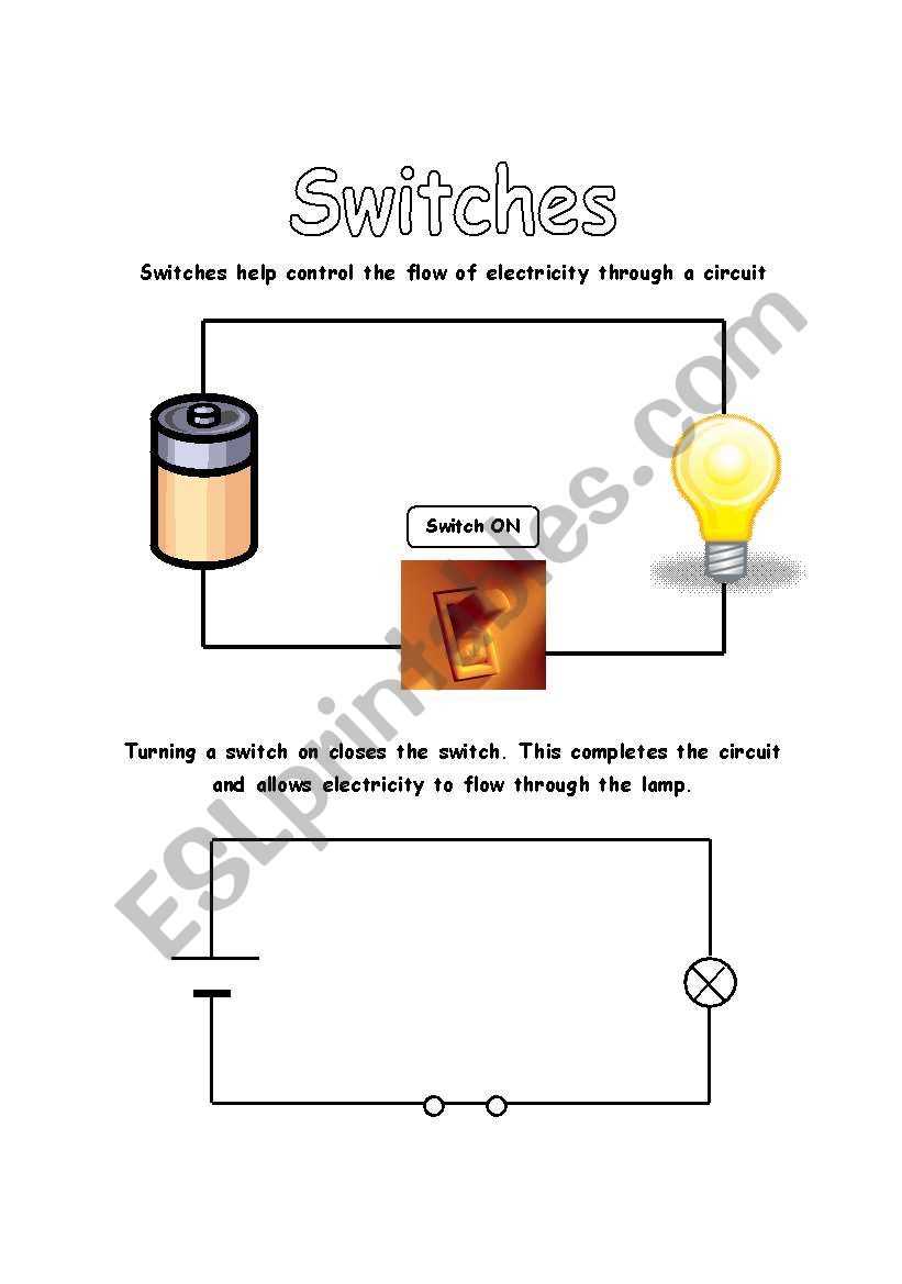 electrical circuits worksheet