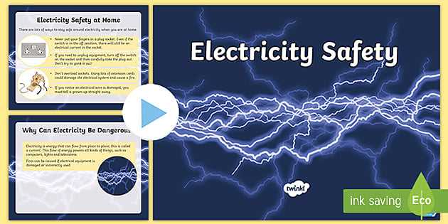 electricity safety ks2 worksheet