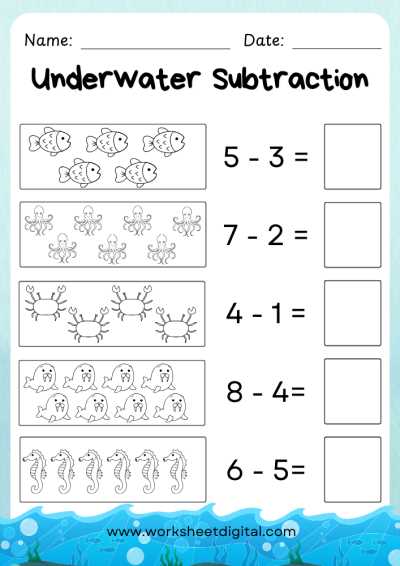 worksheet for first graders