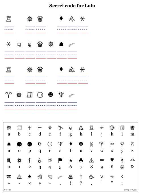 code worksheets