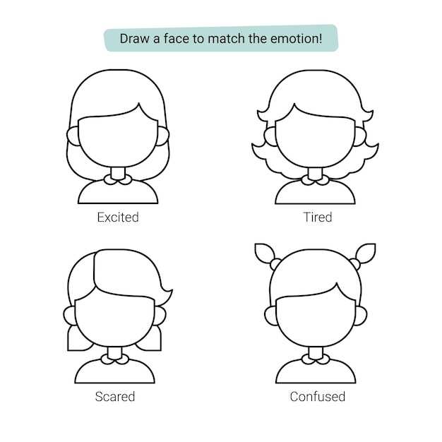 emotions worksheet preschool