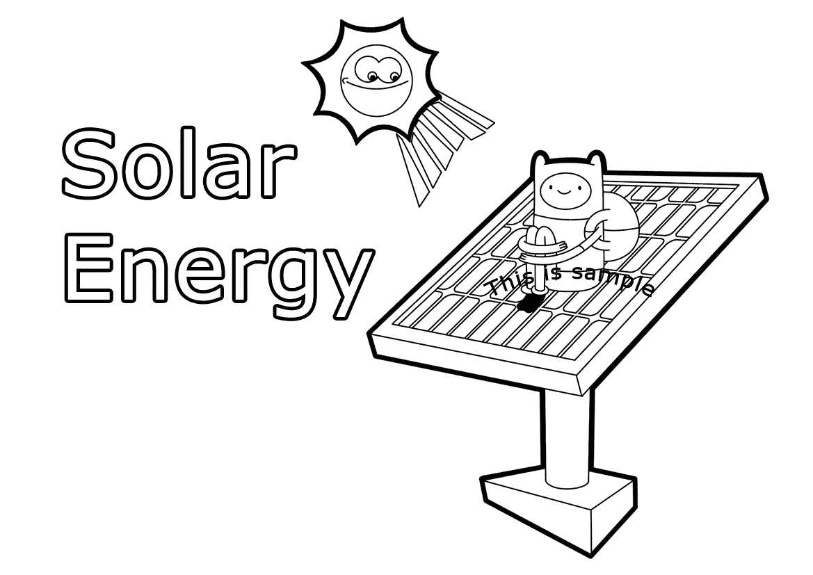 energy coloring worksheets