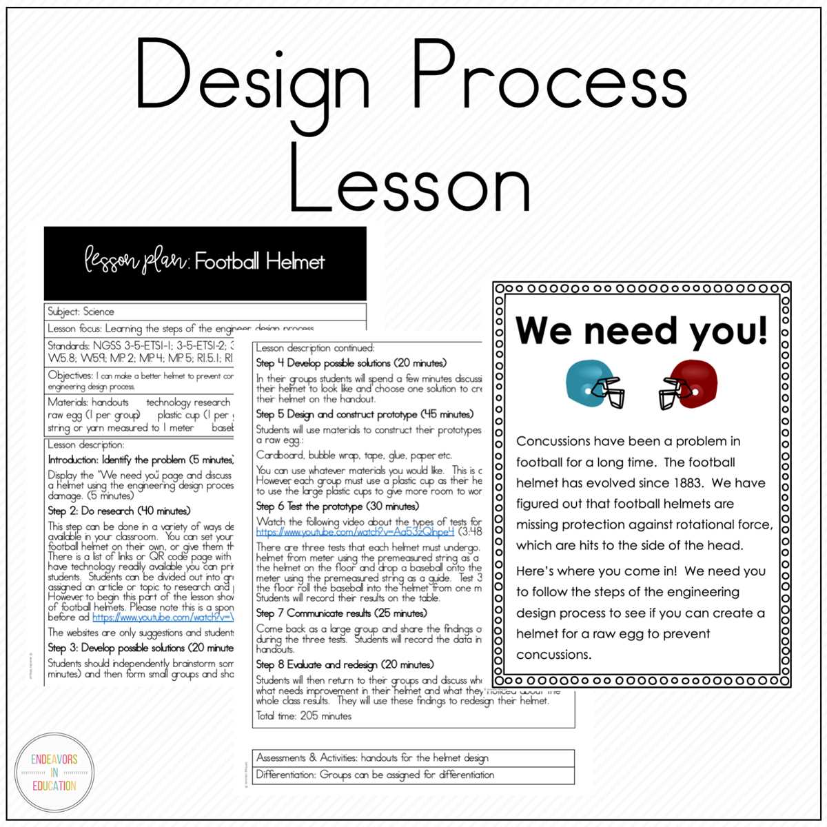 engineering design process worksheet elementary