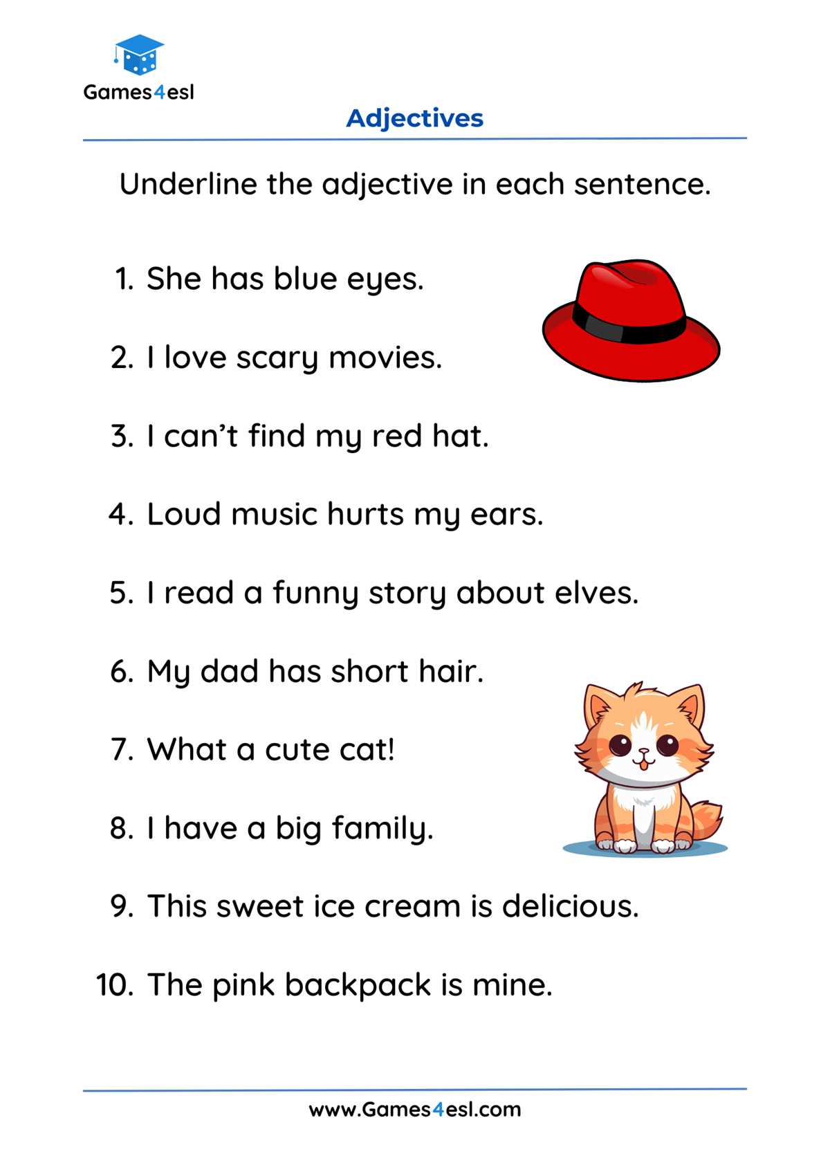 english worksheets for grade 2