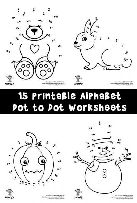 dot to dot worksheets alphabet