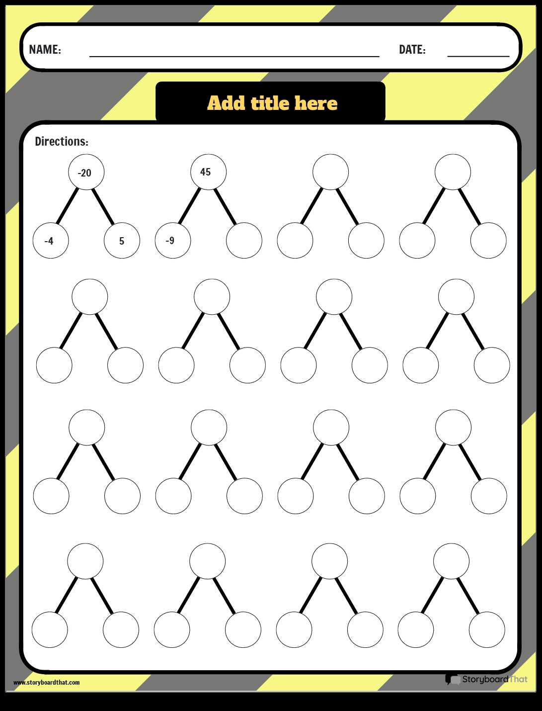 multiplication integers worksheets