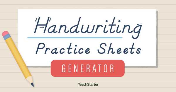 handwriting for adults worksheets