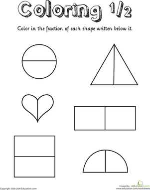 equal and unequal fractions worksheet