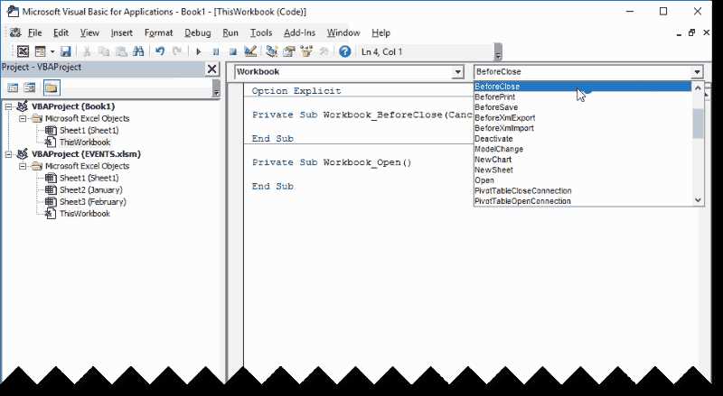 select a worksheet in vba