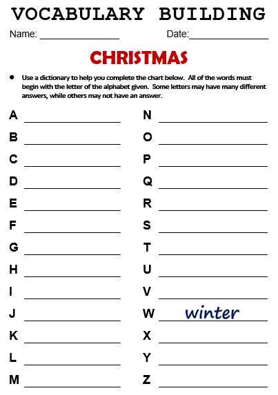 esl christmas worksheets adults