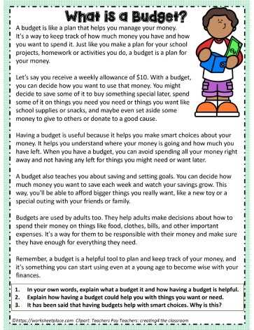 essential and non essential spending worksheet