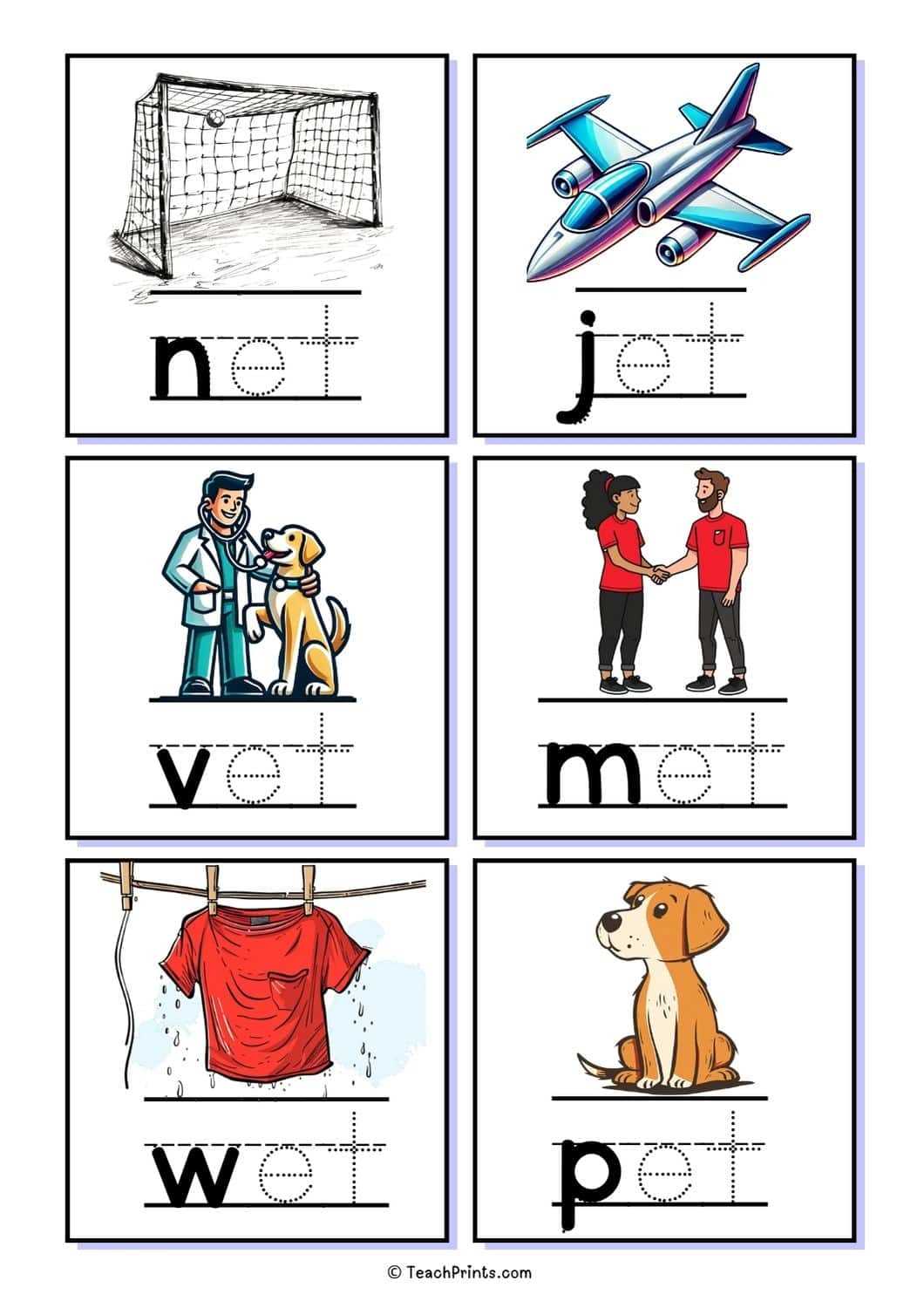 et worksheets for kindergarten