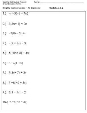 evaluating expressions worksheet algebra 1