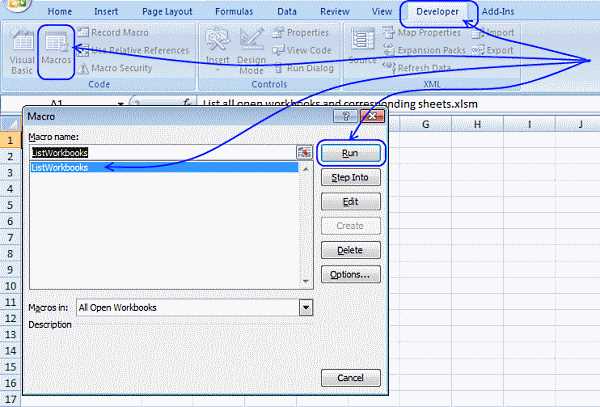 excel vba worksheet open