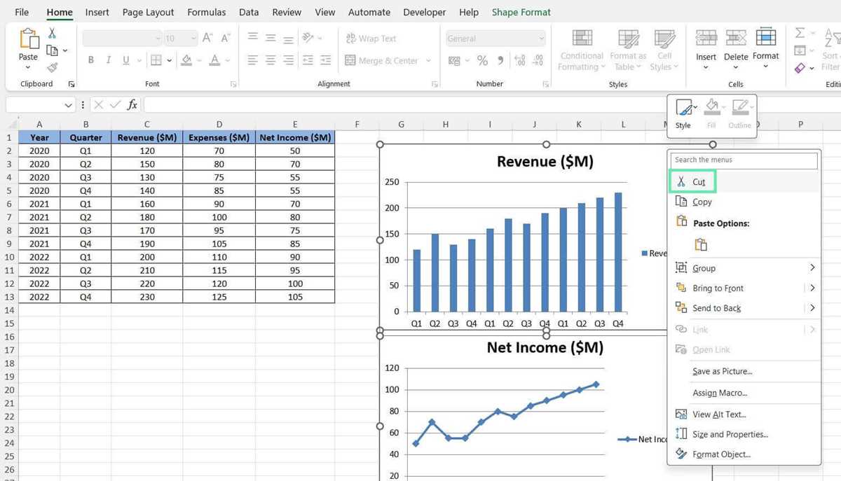 excel worksheet diagram