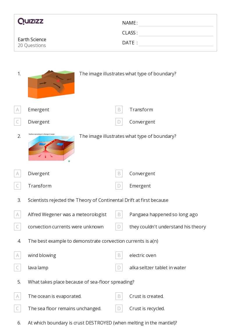 exploring science worksheets