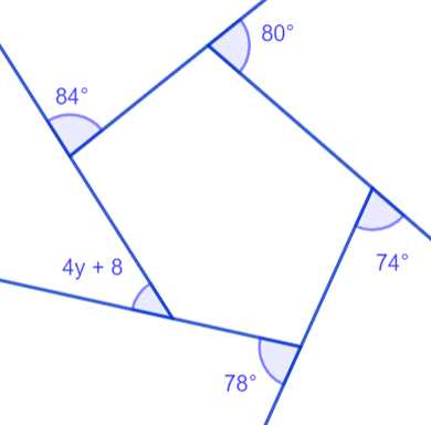 exterior angles of a polygon worksheet