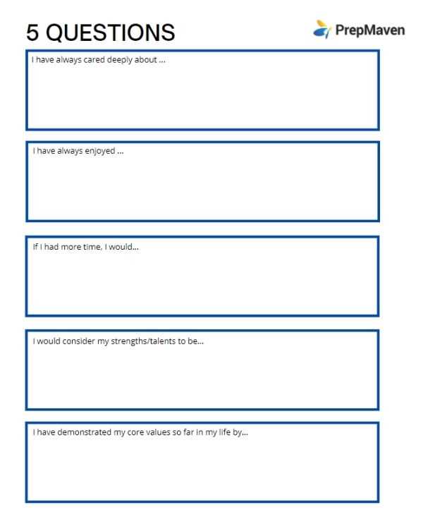 extracurricular activities worksheet
