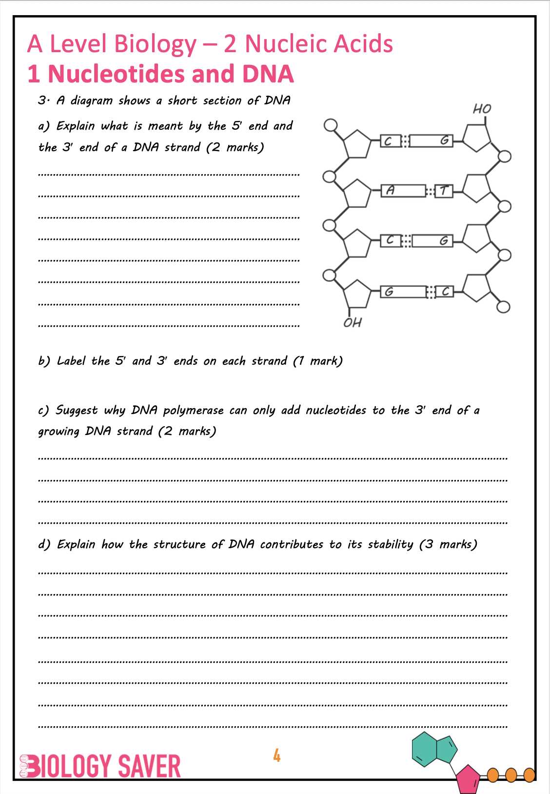 biology 1 unit 2 a dna mastery unit worksheet 1