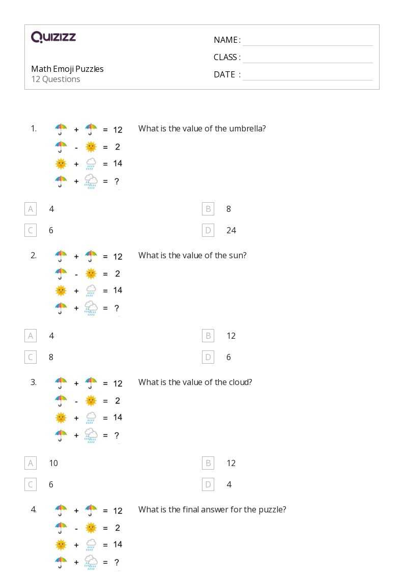 math worksheets grade 4