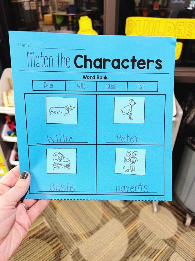 ezra jack keats activities worksheets