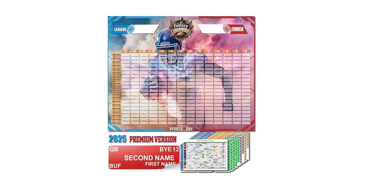 fantasy football draft worksheet fantasy football draft worksheet