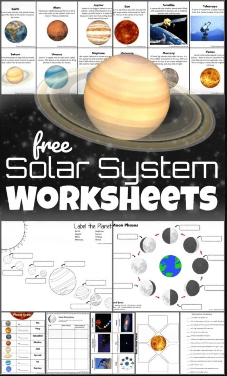earth systems worksheet