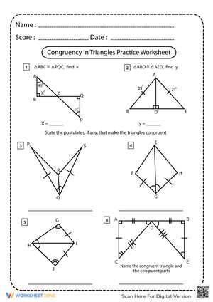 8th grade geometry worksheets