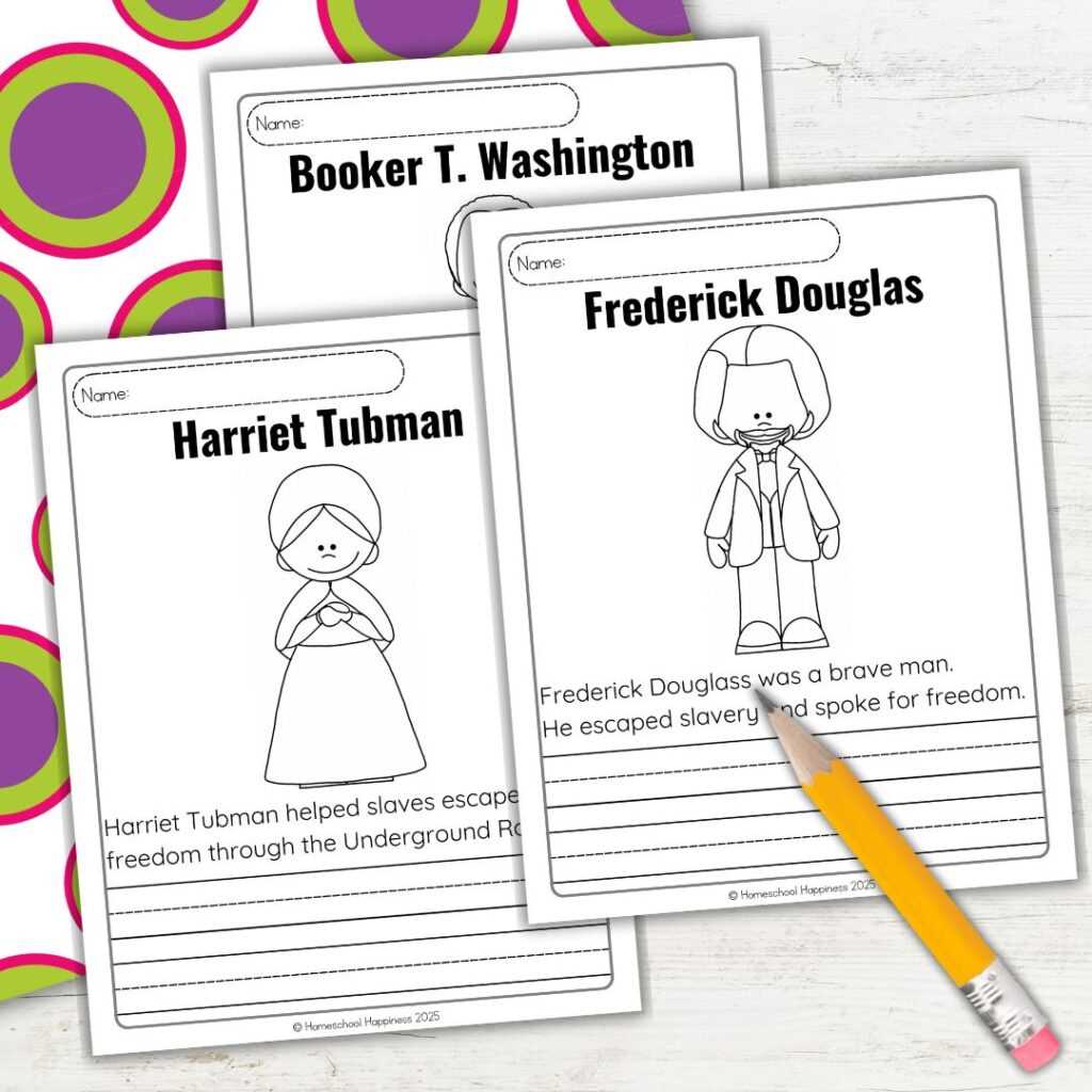 black history month 2nd grade worksheets