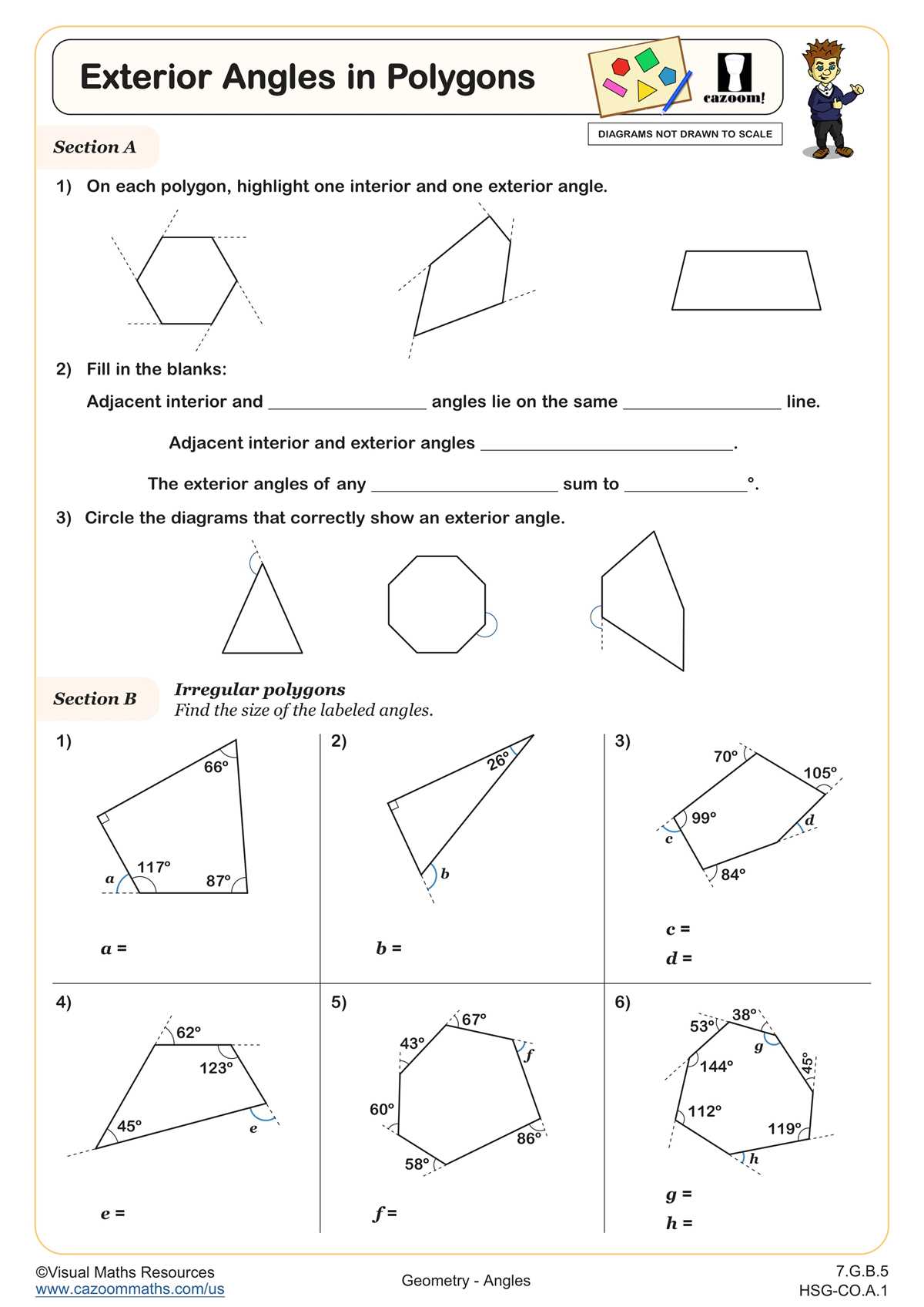 7 gb 5 worksheets
