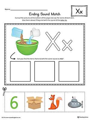 final sound worksheet