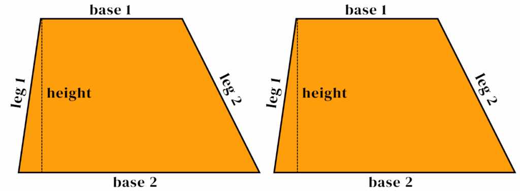 find area of trapezoid worksheet