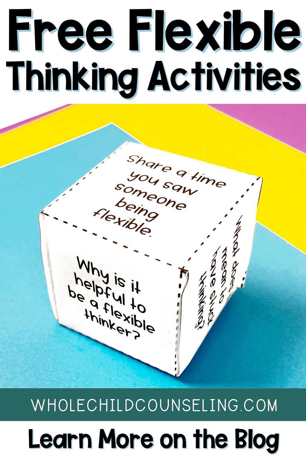 flexible thinking worksheets for kids