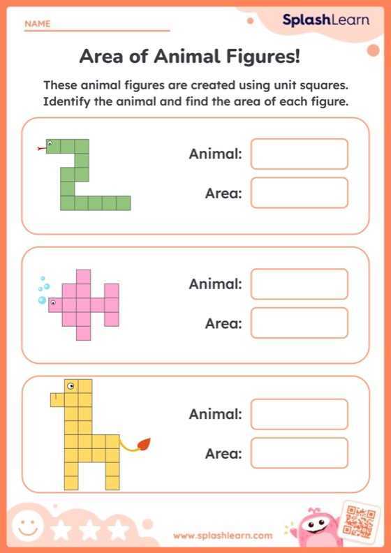find the area of the following figures worksheet