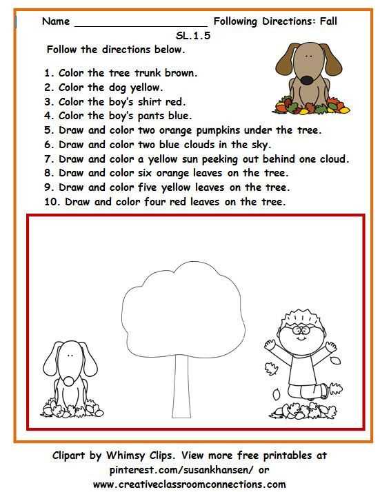 following directions worksheet free following directions worksheet free