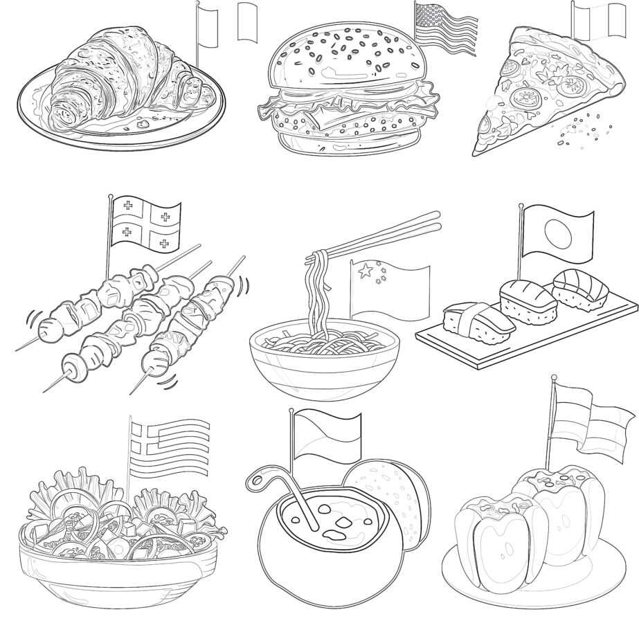 food coloring worksheets