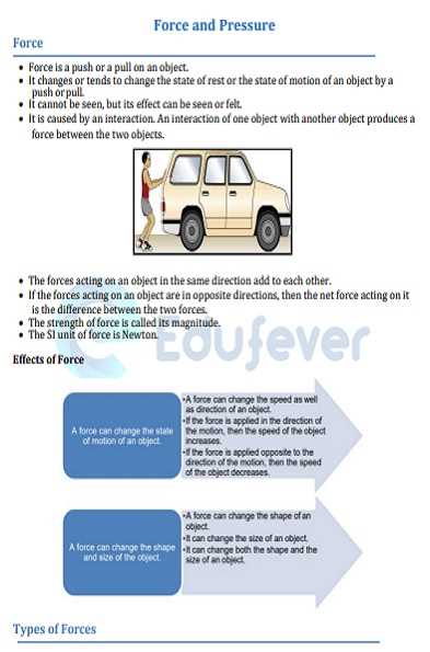 force and pressure class 8 worksheets force and pressure class 8 worksheets