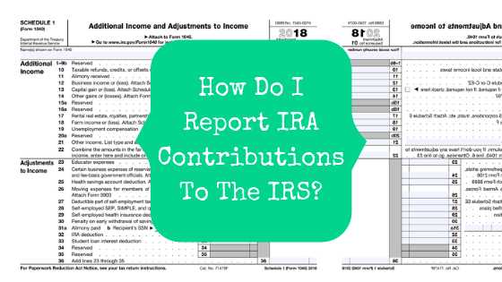 form 1040 ira worksheet