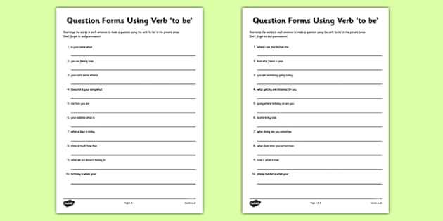 forms worksheet