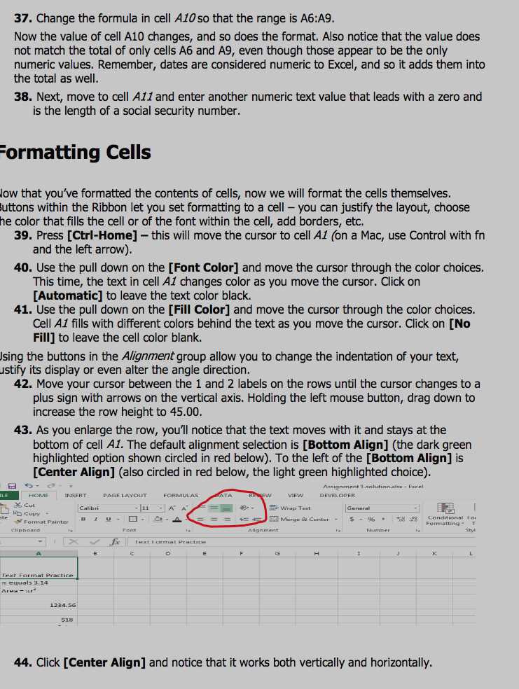 formula cell a1 from alpha worksheet