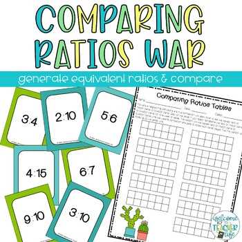 comparing ratios worksheet