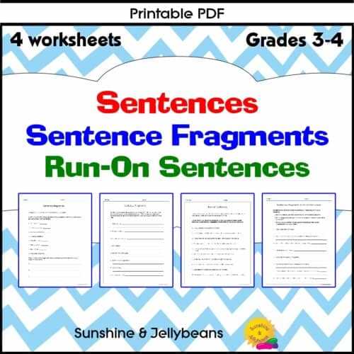 fragments worksheet