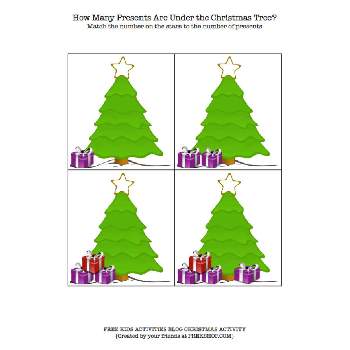 free christmas math worksheets
