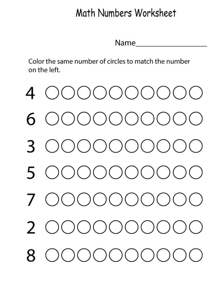free homeschool worksheets kindergarten
