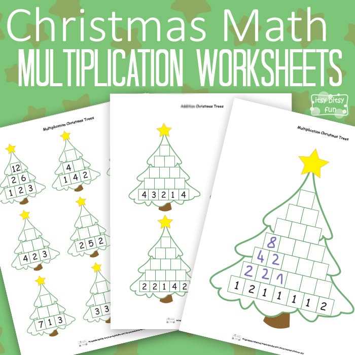 free printable christmas maths worksheets