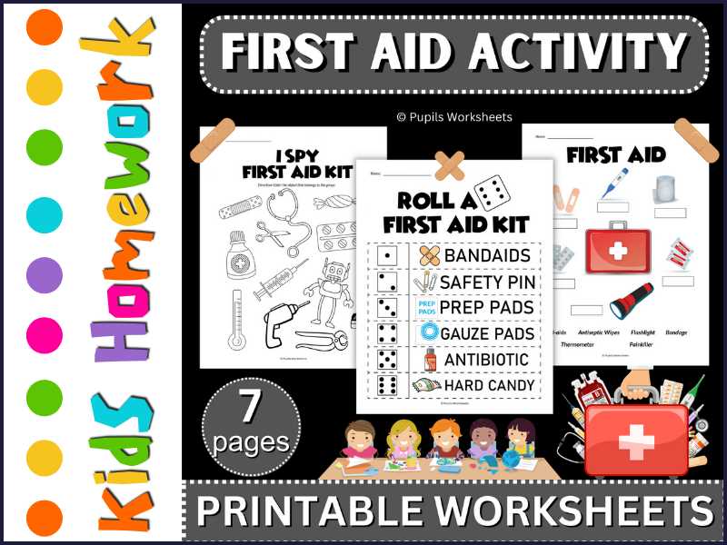 free printable first aid worksheets free printable first aid worksheets