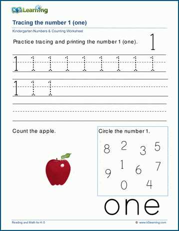 free printable number worksheets preschool