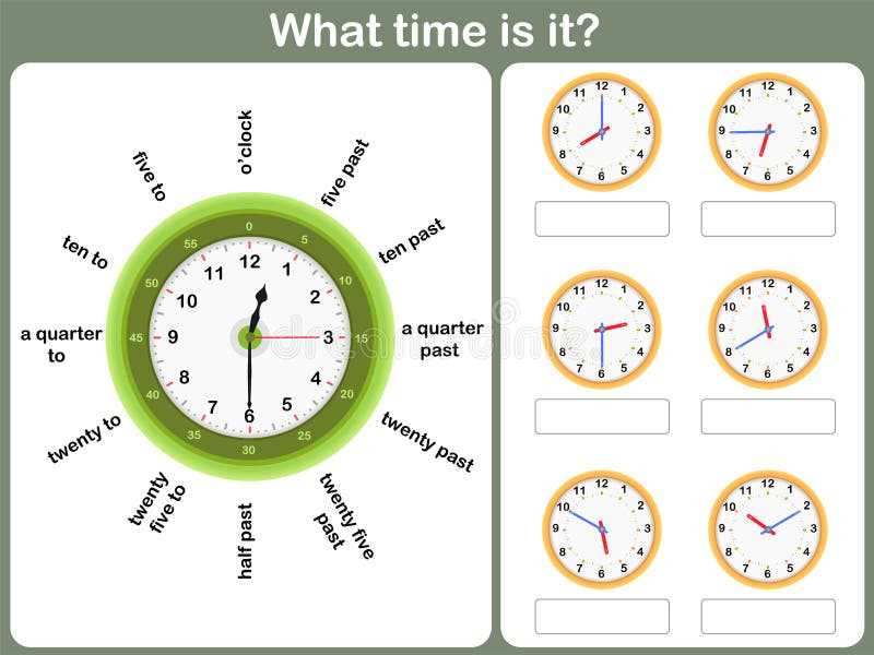 free printable time worksheets