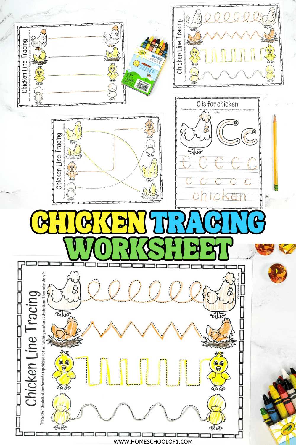 free printable tracing worksheets preschool